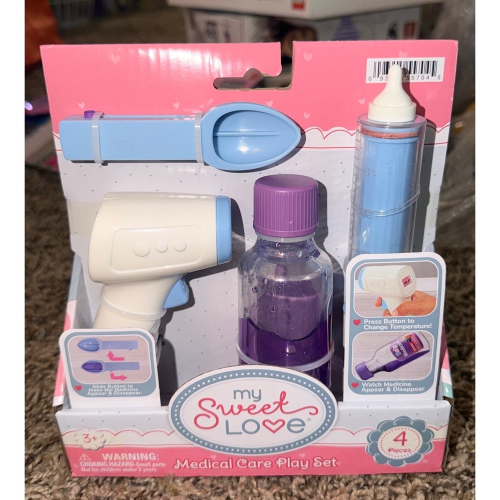 My Sweet Love=Medical Care (Pretend) Baby Doll Playset (NW